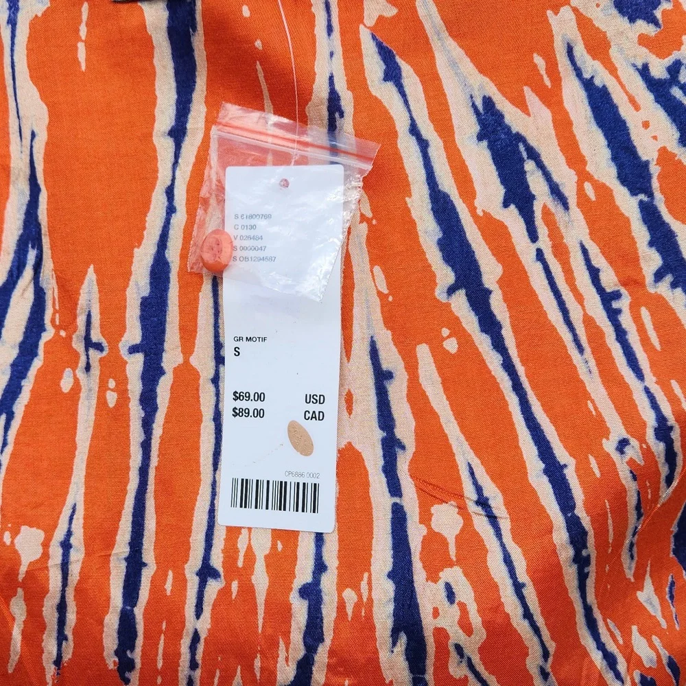 NWT Urban Outfitters Orange Wrap Mini Dress - Picture 10 of 10